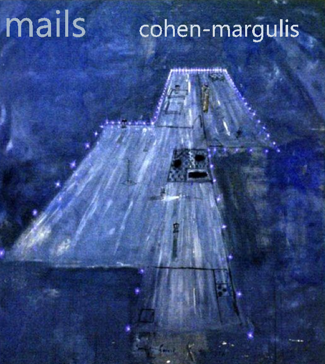 Mails Cohen Margulis. Ilustración: “Coming Home”, 1989. Acrílico sobre tela. 137 x 137 cm.  Guillermo Kuitca